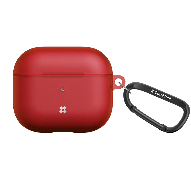 Casestudi Explorer Series Case For Apple Airpods 3 - Red