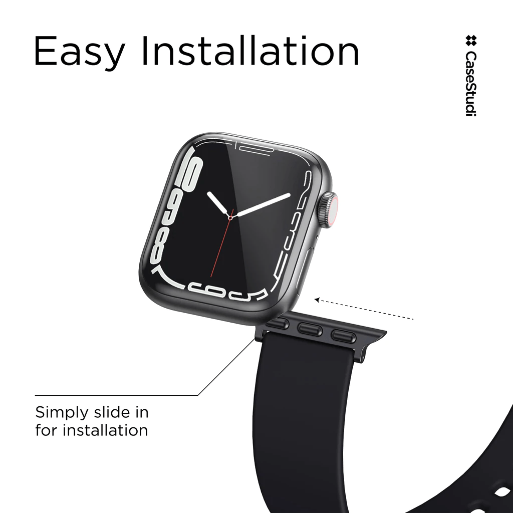 Casestudi USL Series Strap - Apple Watch 38/40/41mm / Black