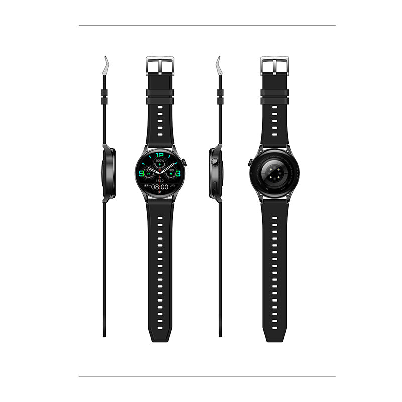 CCIT CT3 Pro SmartWatch - 1.35" IPS / Black