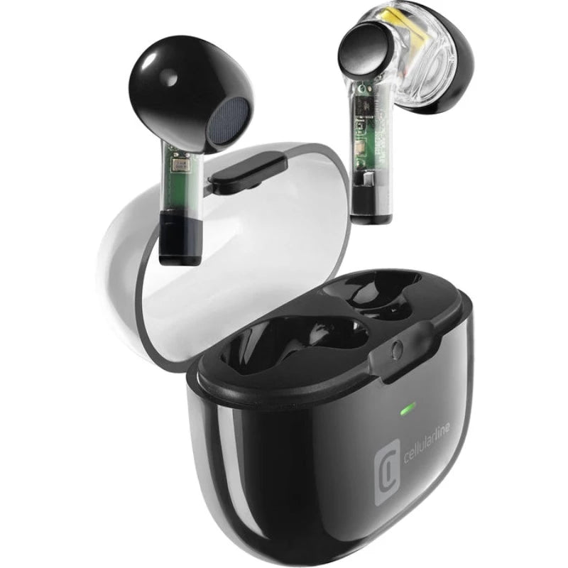 Cellularline FINE Bluetooth Earphones - Black