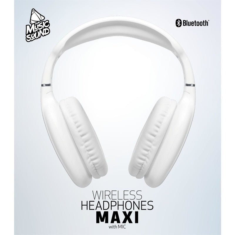 Cellularline Over-Ear Headset Maxi Headphones - Bluetooth / White