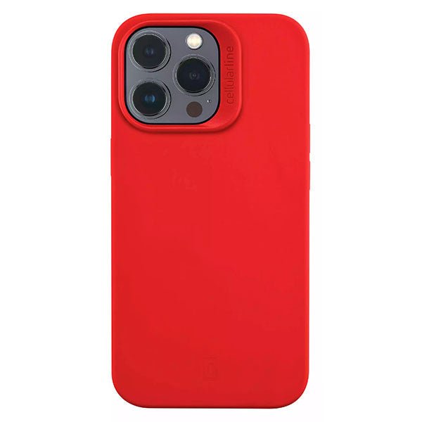 Cellularline Sensation Silicone case - Apple iPhone 14 Pro Max / Red