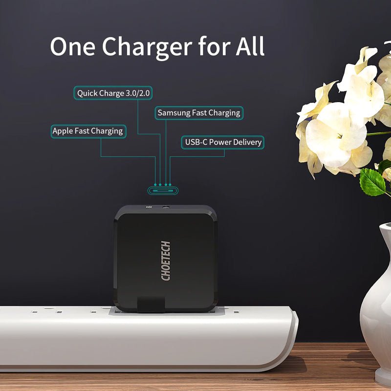 Choetech Power Delivery Charger - 30W / Black