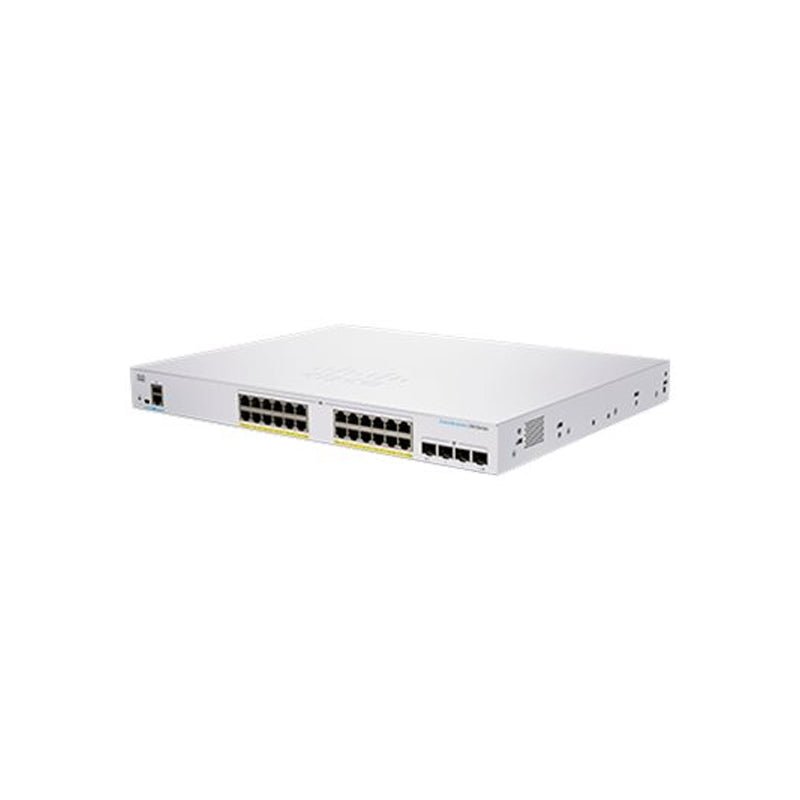 Cisco Managed - 24-ports / 4x 1G SFP / Gigabit / PoE+ / Rack-mountable