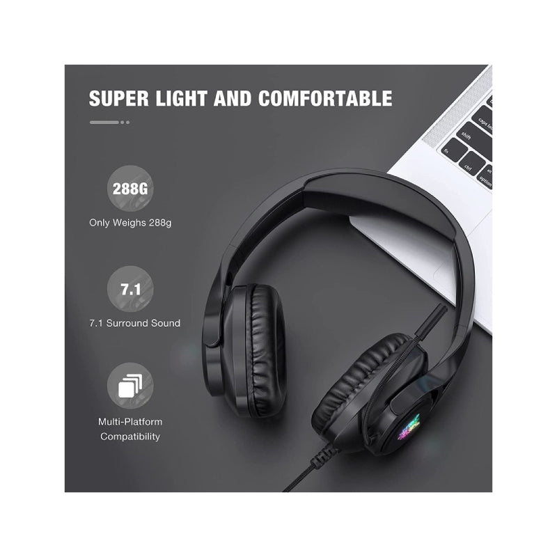 Combatwing X16 RGB Gaming Headset - Black