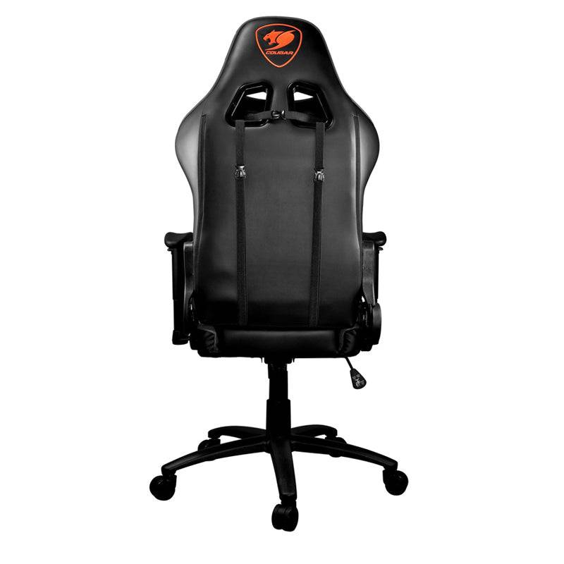 Cougar Armor One Gaming Chair - Breathable PVC Leather / 180° Reclining / Black