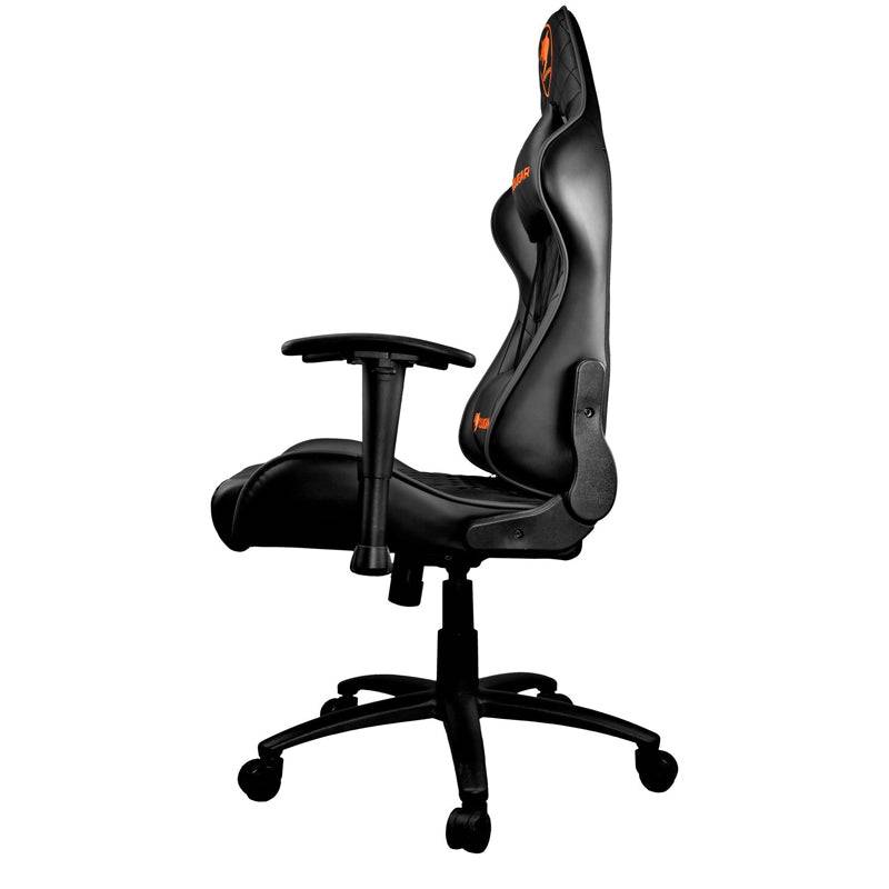 Cougar Armor One Gaming Chair - Breathable PVC Leather / 180° Reclining / Black