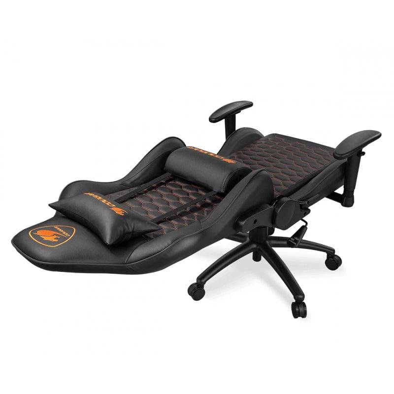 Cougar Outrider Gaming Chair - Breathable PVC Leather / 180° Reclining / Black