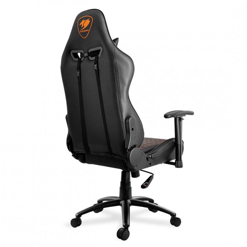 Cougar Outrider Gaming Chair - Breathable PVC Leather / 180° Reclining / Black