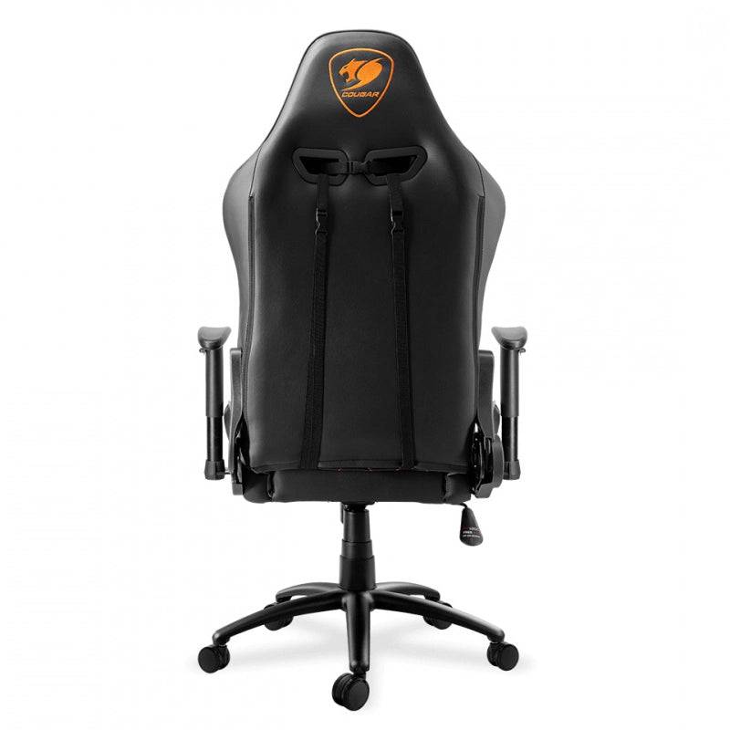 Cougar Outrider Gaming Chair - Breathable PVC Leather / 180° Reclining / Black