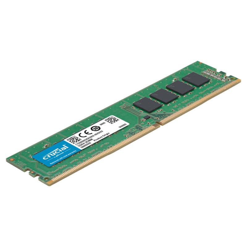 Crucial Desktop Memory - 8GB / DDR4 / 288-pin / 3200MHz / Desktop Memory Module