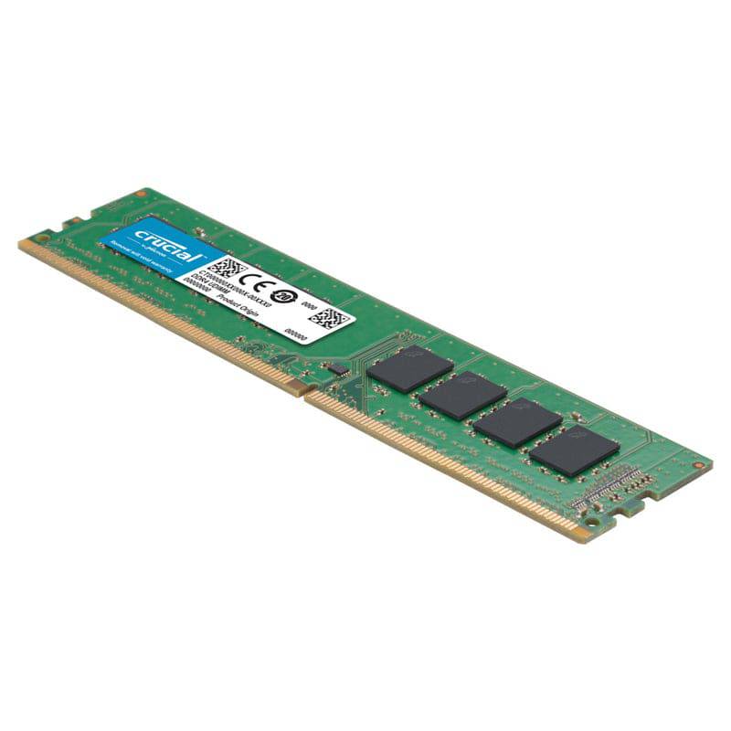 Crucial Desktop Memory - 8GB / DDR4 / 288-pin / 3200MHz / Desktop Memory Module