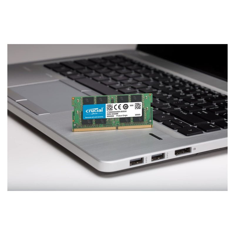 Crucial Notebook Memory - 32GB / DDR4 / 260-pin / 2666MHz / Notebook Memory Module