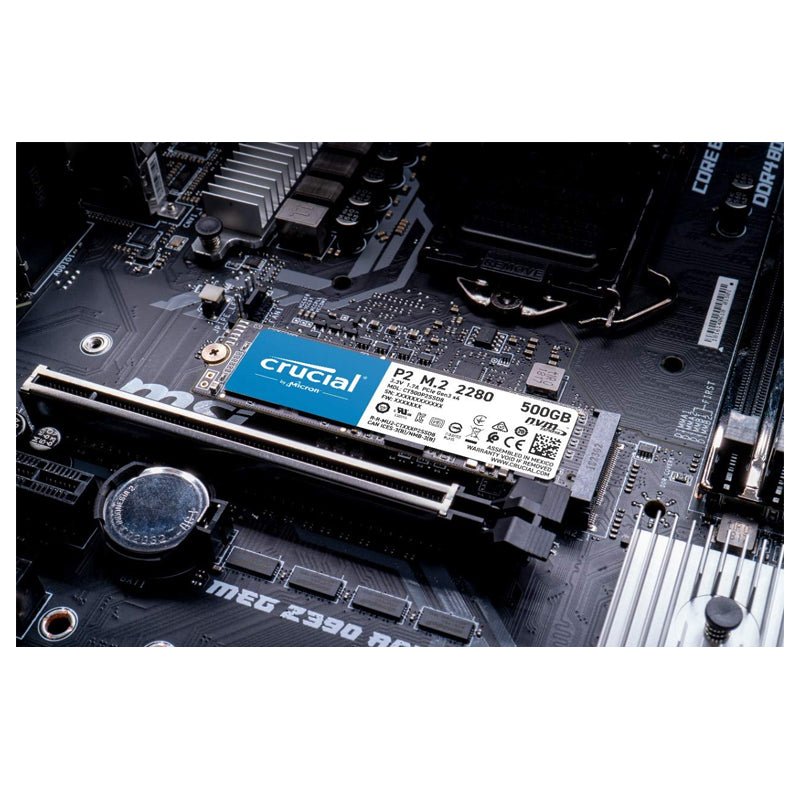 Crucial P2 - 250GB / M.2 2280 / PCIe 3.0 - SSD (Solid State Drive)