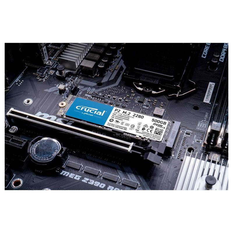 Crucial P2 - 500GB / M.2 2280 / PCIe 3.0 - SSD (Solid State Drive)