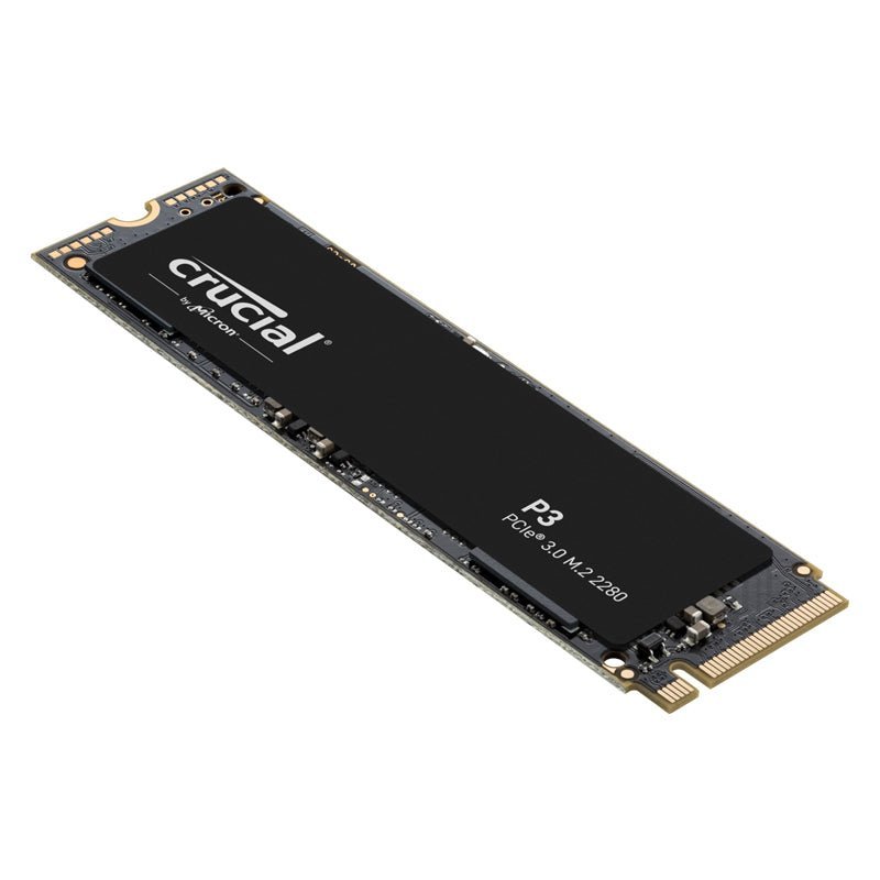 Crucial P3 - 2TB / M.2 2280 / PCIe 3.0 - SSD (Solid State Drive)