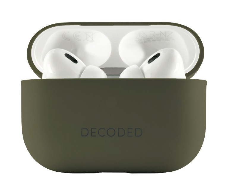 Decoded Airpods Pro  1&2 Silicone Aircase - Olive