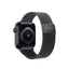 Decoded Apple watch 45mm Milan Traction Strap - Black
