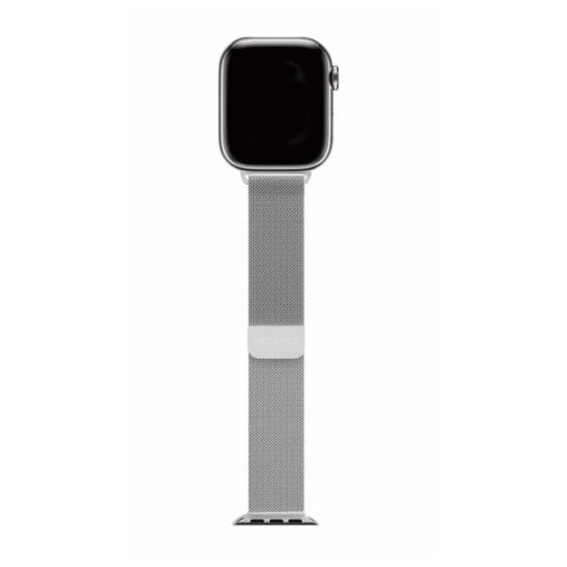 Decoded Apple watch 45mm Milan Traction Strap - Titanium