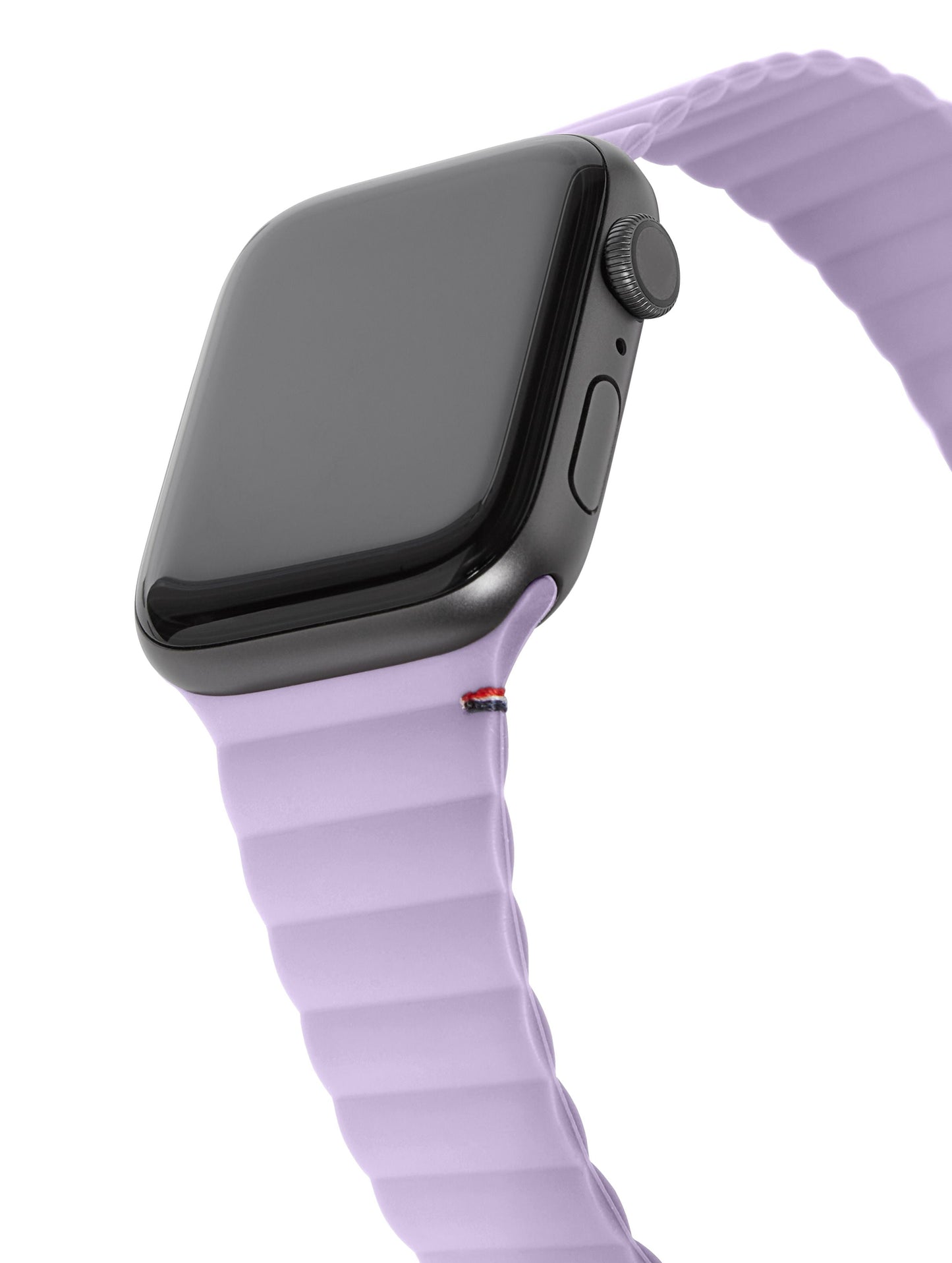 Decoded Apple Watch 49/45/44/42 mm Series 1-8/SE/Ultra Silicone Magnet Traction Strap Lite - Lavender