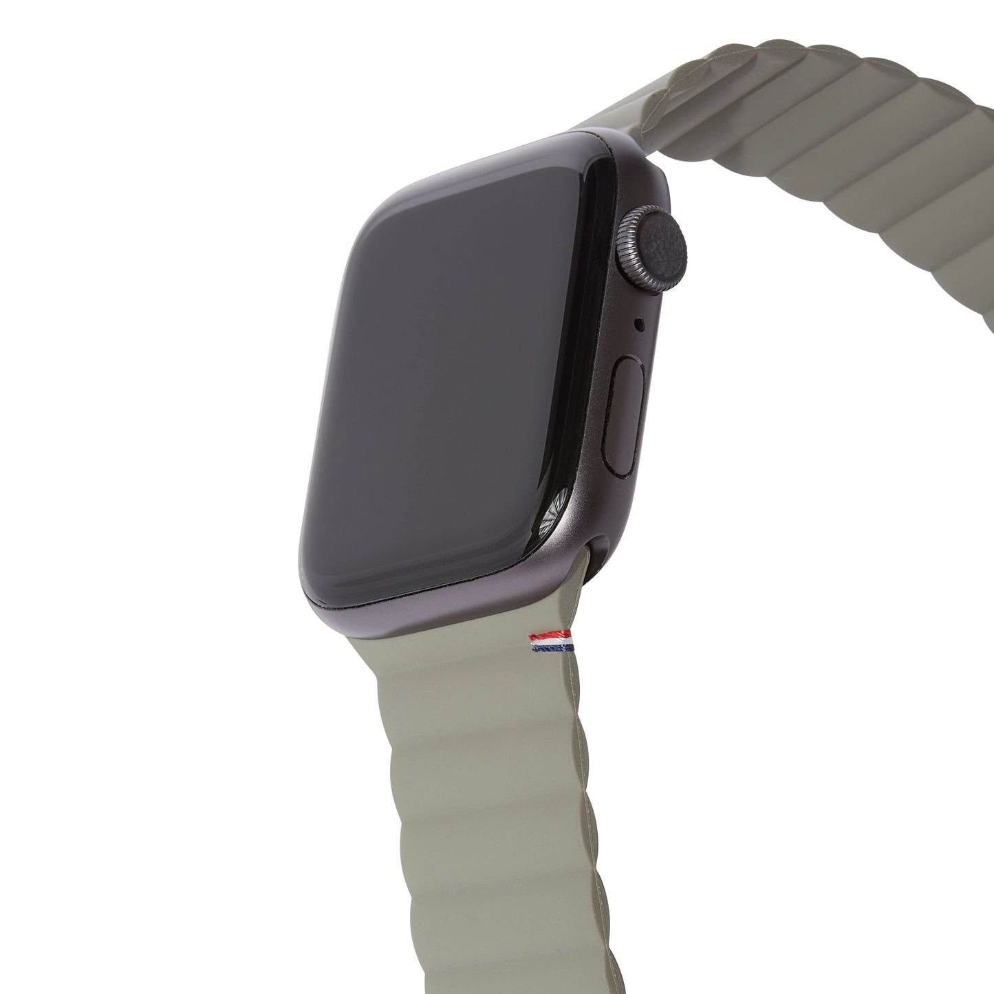 Decoded Apple Watch 49/45/44/42 mm Series 1-8/SE/Ultra Silicone Magnet Traction Strap Lite - Olive