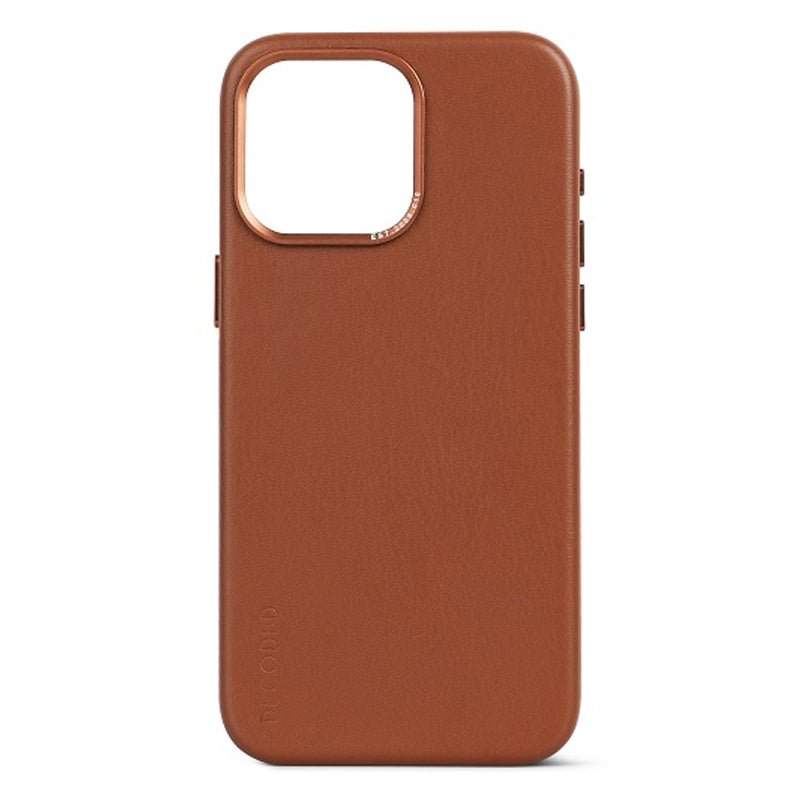 Decoded iPhone 15 Pro Max Leather Backcover Magsafe Case - Tan