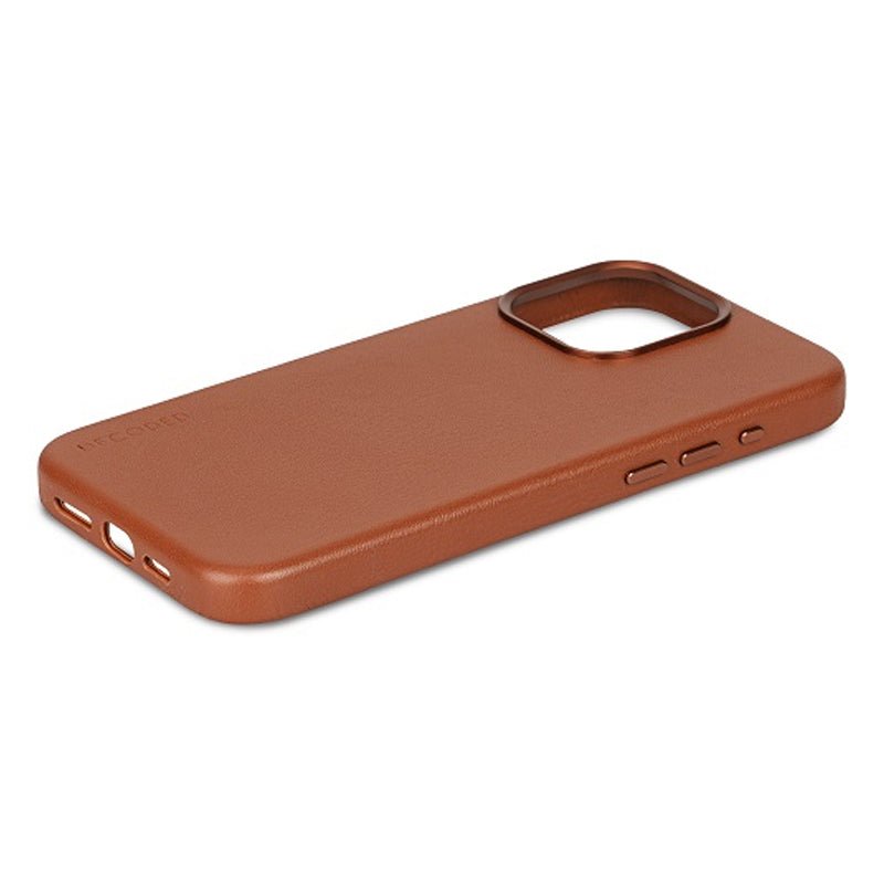 Decoded iPhone 15 Pro Max Leather Backcover Magsafe Case - Tan