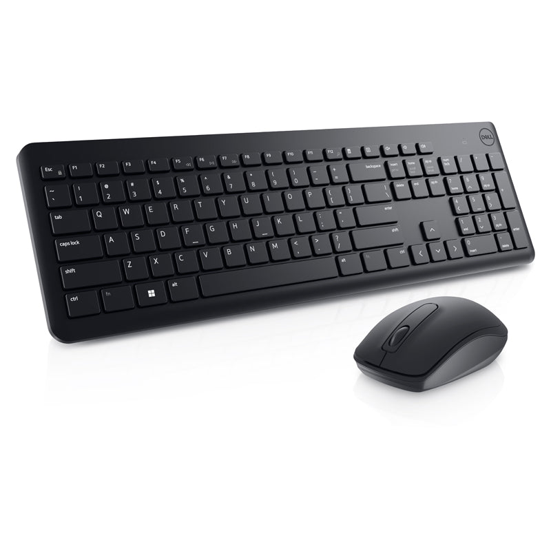 Dell KM3322W Wireless Keyboard and Mouse - 2.40GHz / Optical / 1000dpi / Wireless / Black / Arabic/English Keys - Keyboard & Mouse Combo