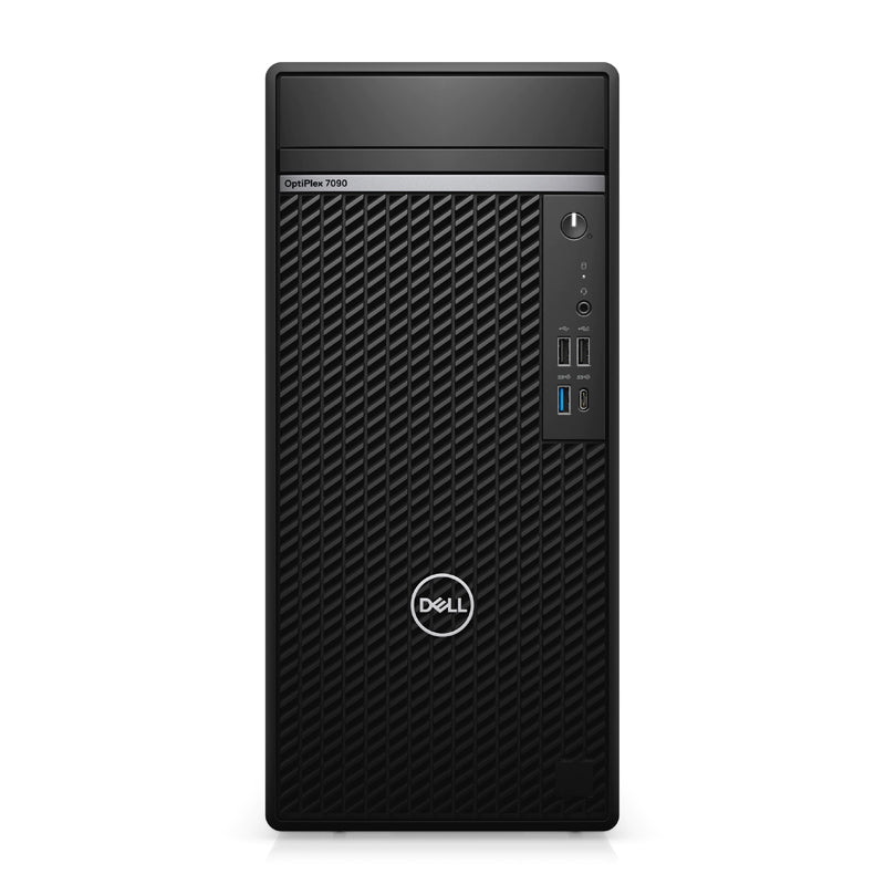 Dell OptiPlex 7090 MT - i7 (10th Gen) / 16GB / 1TB / 4GB VGA / DOS (Without OS) / 1YW / Black - Desktop