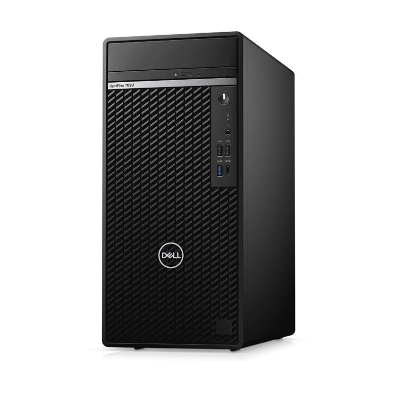 Dell OptiPlex 7090 MT - i7 (10th Gen) / 16GB / 1TB / 4GB VGA / DOS (Without OS) / 1YW / Black - Desktop