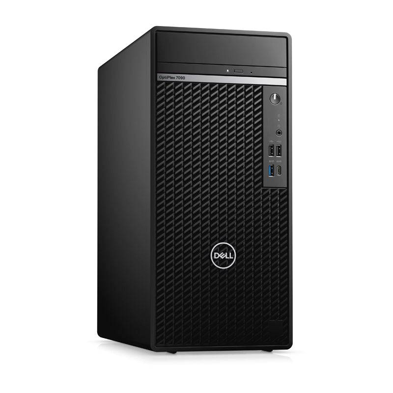 Dell OptiPlex 7090 MT - i7 (10th Gen) / 16GB / 1TB / 4GB VGA / DOS (Without OS) / 1YW / Black - Desktop