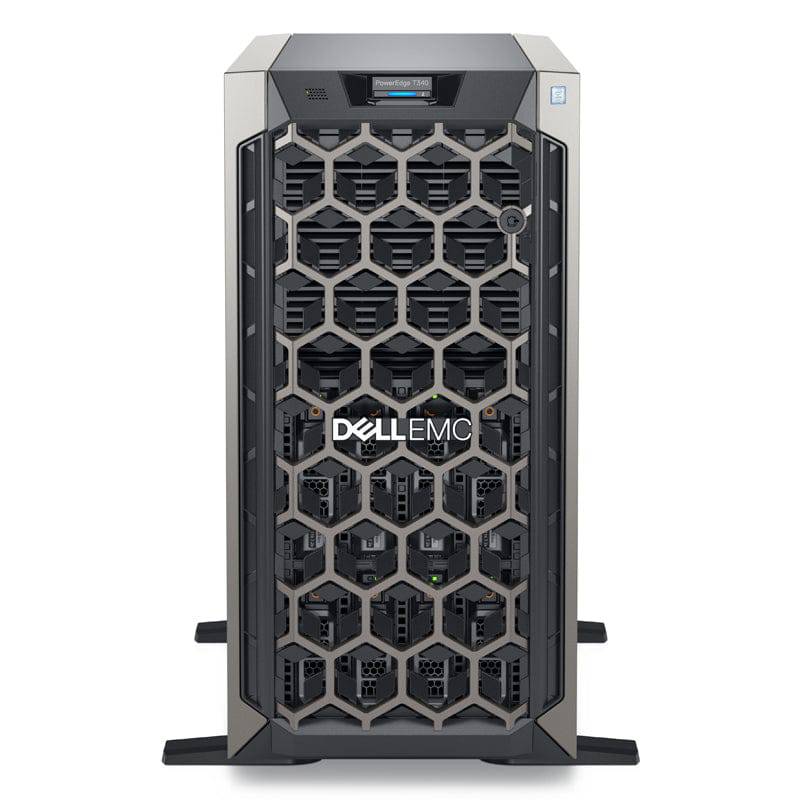 Dell PowerEdge T340 - Xeon-3.40GHz / 4-Cores / 32GB / 2x 2TB / 1x 495Watts / Tower
