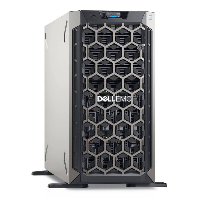 Dell PowerEdge T340 - Xeon-3.40GHz / 4-Cores / 8GB / 2x 2TB / 1x 495Watts / Tower