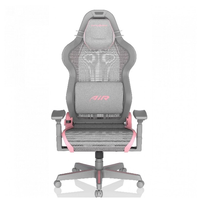 كرسي DXRacer آير 3 الإصدار الألعاب  - اللون الوردي/رمادي