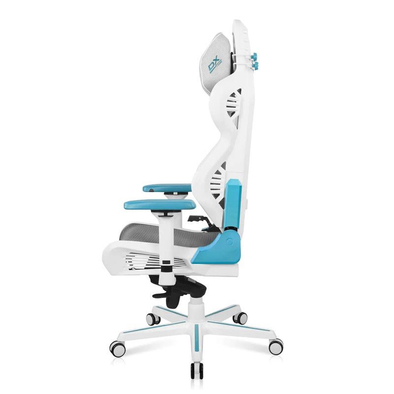 DXRacer Air Series Gaming Chair - White/Cyan