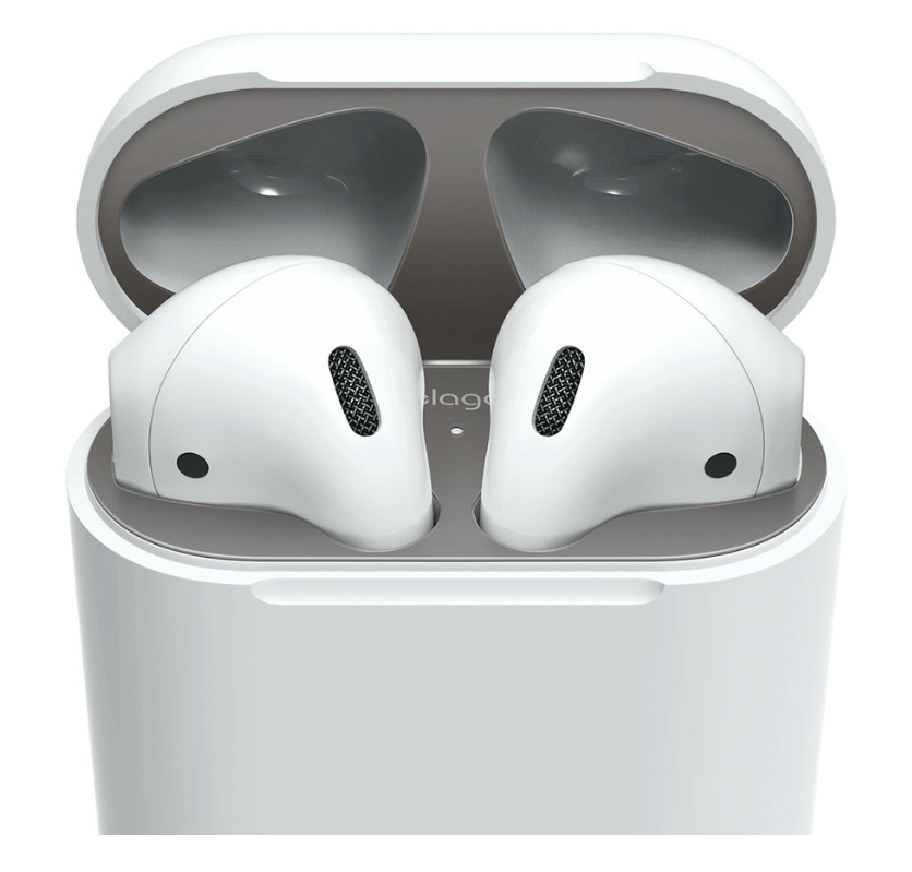 Elago Dust Guard Case - Apple AirPods 1 & 2 / Matt Dark Grey / Pack Of 2