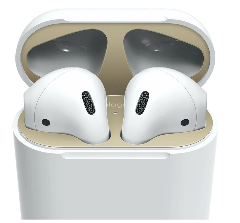 Elago AirPods 1 & 2 Dust Guard - 2 SET - Matt Gold