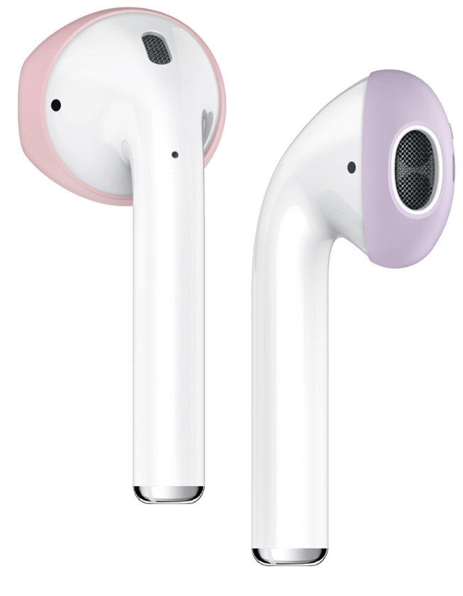 Elago Secure Fit covers - Apple Airpods 1 & 2 / Lovely Pink/Lavender / Pack Of 2