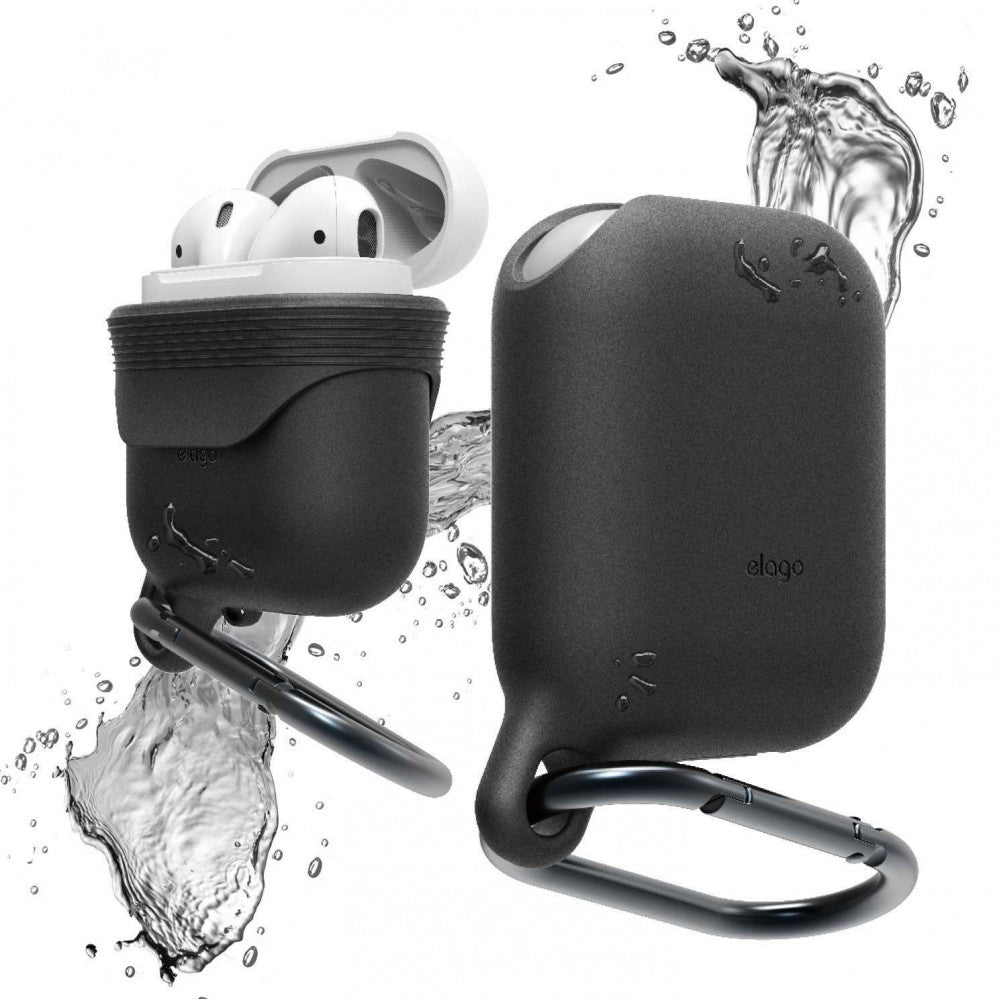 Elago AirPods 1 & 2 Waterproof Hang Case - Black