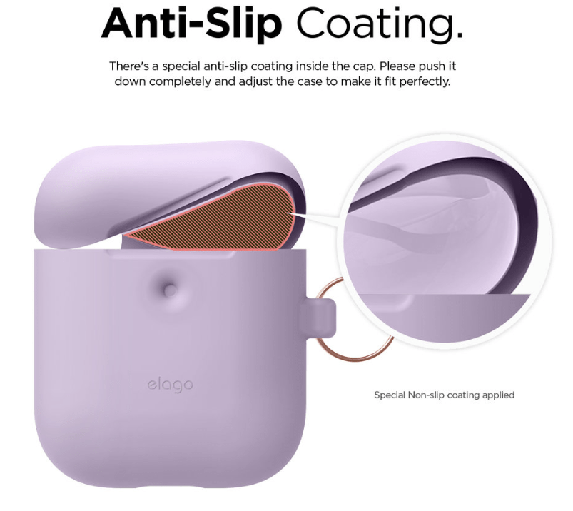 Elago AirPods 1&2 Wireless Hang Case - Lavender