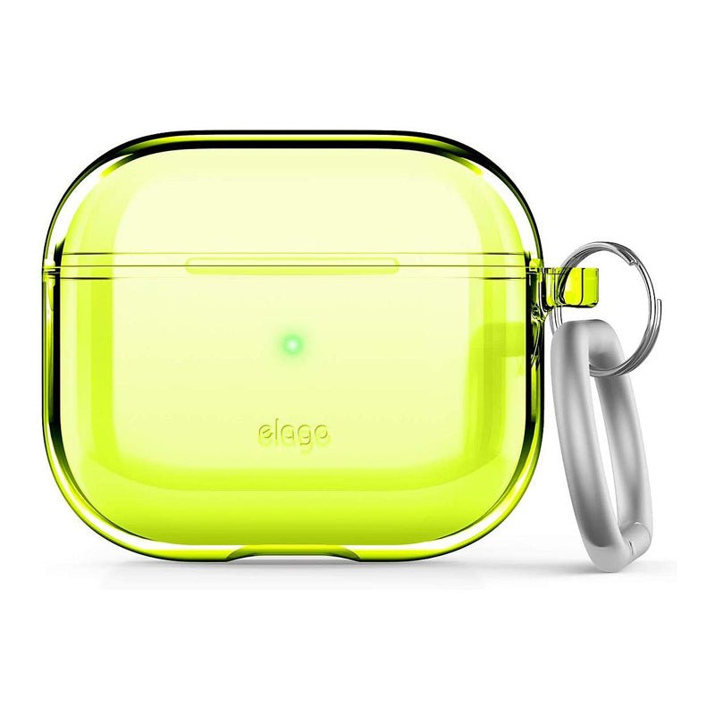 Elago AirPods 3 Clear Hang Case - Neon Yellow