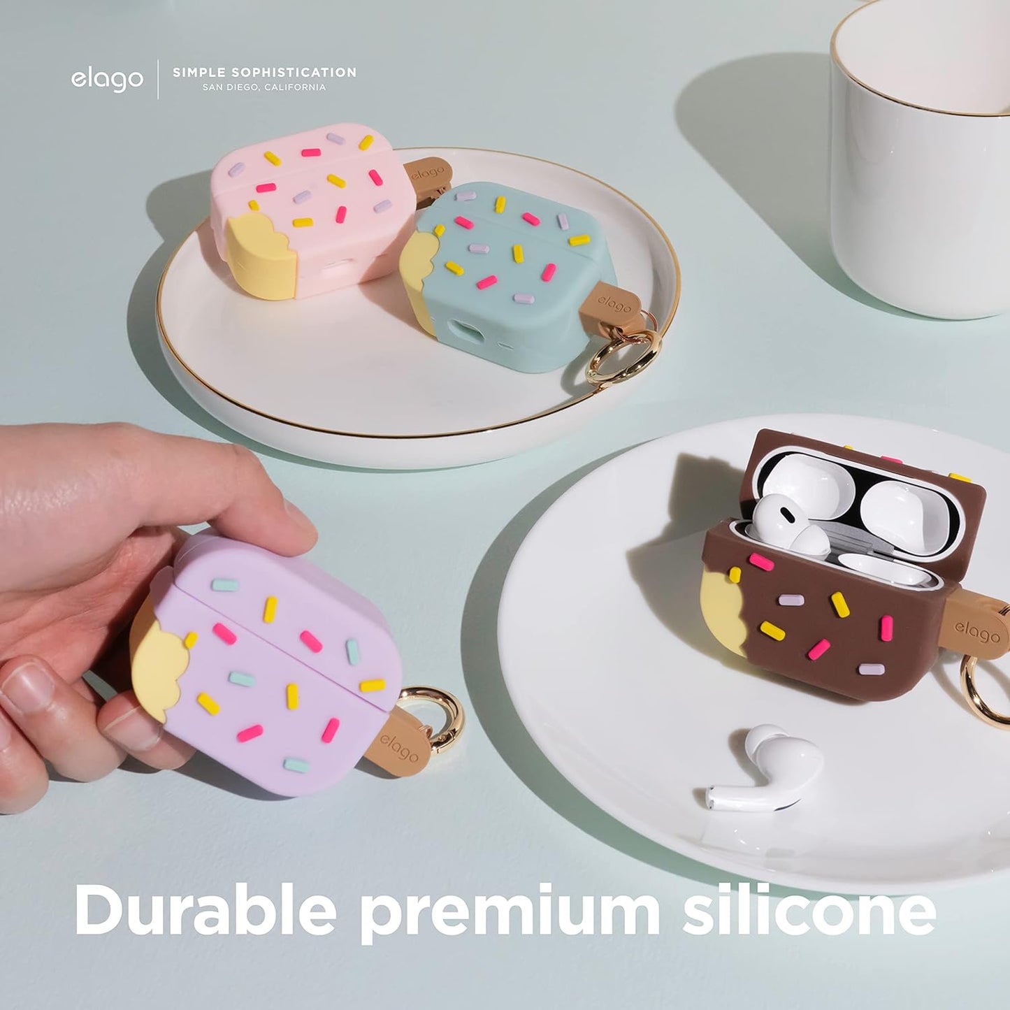 Elago Ice Cream Case - Apple AirPods Pro 2 / Lavender