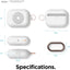 Elago AirPods Pro AW6 Hang Case (iPod) - White