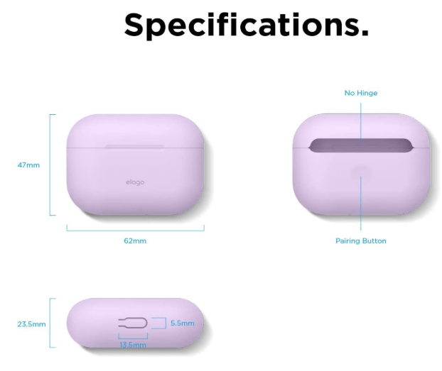 Elago AirPods Pro Slim Case - Lavender