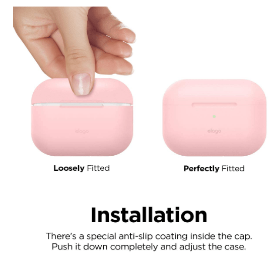 Elago AirPods Pro Slim Case - Lovely pink