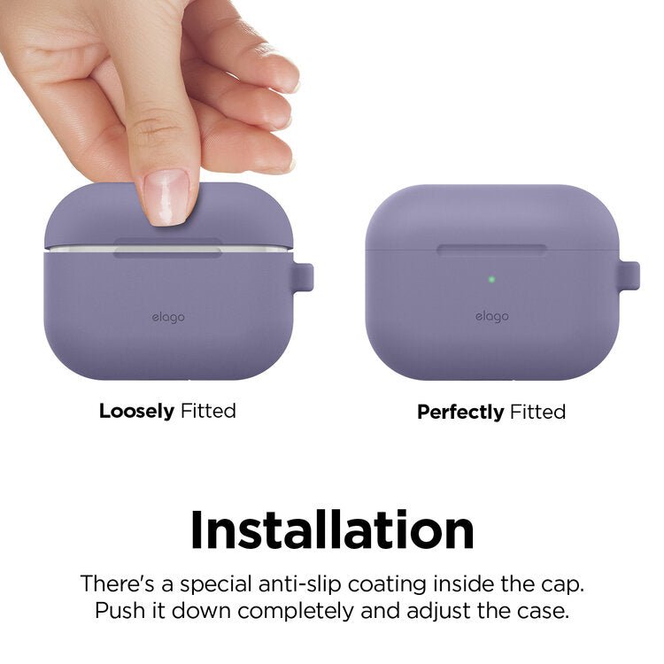 Elago Apple Airpods Pro Original Hang Case - Lavender Gray