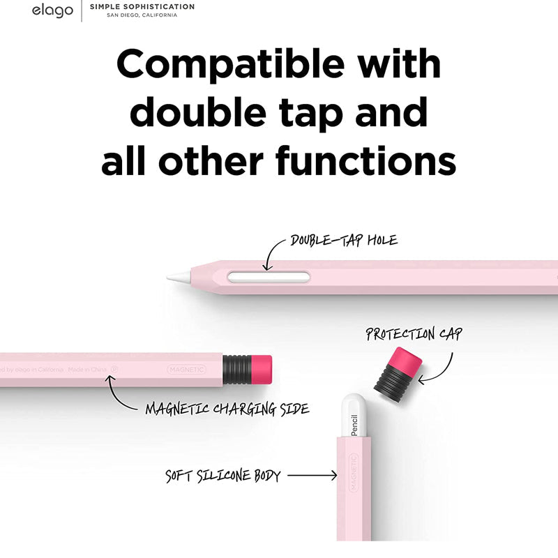 Elago Apple Pencil 2nd Gen Classic Case - Lovely Pink