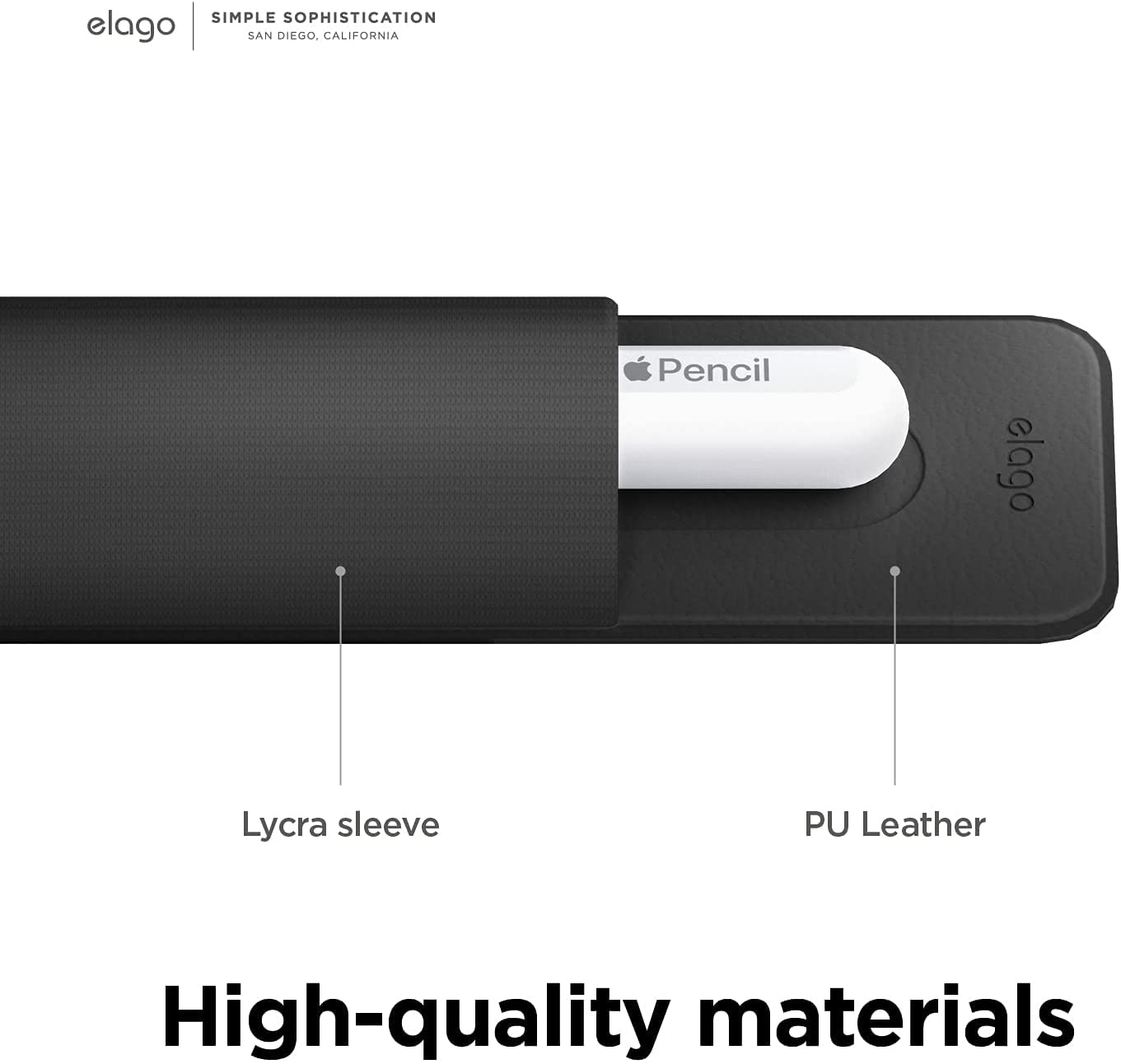 Elago Apple Pencil Holder - Black