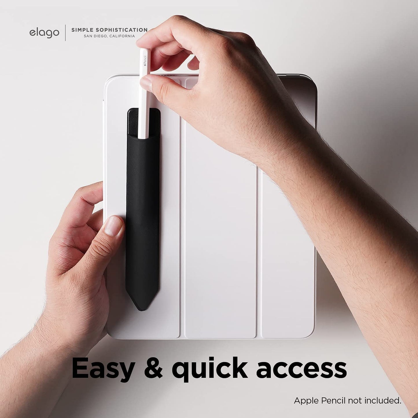 Elago Apple Pencil Holder - Black