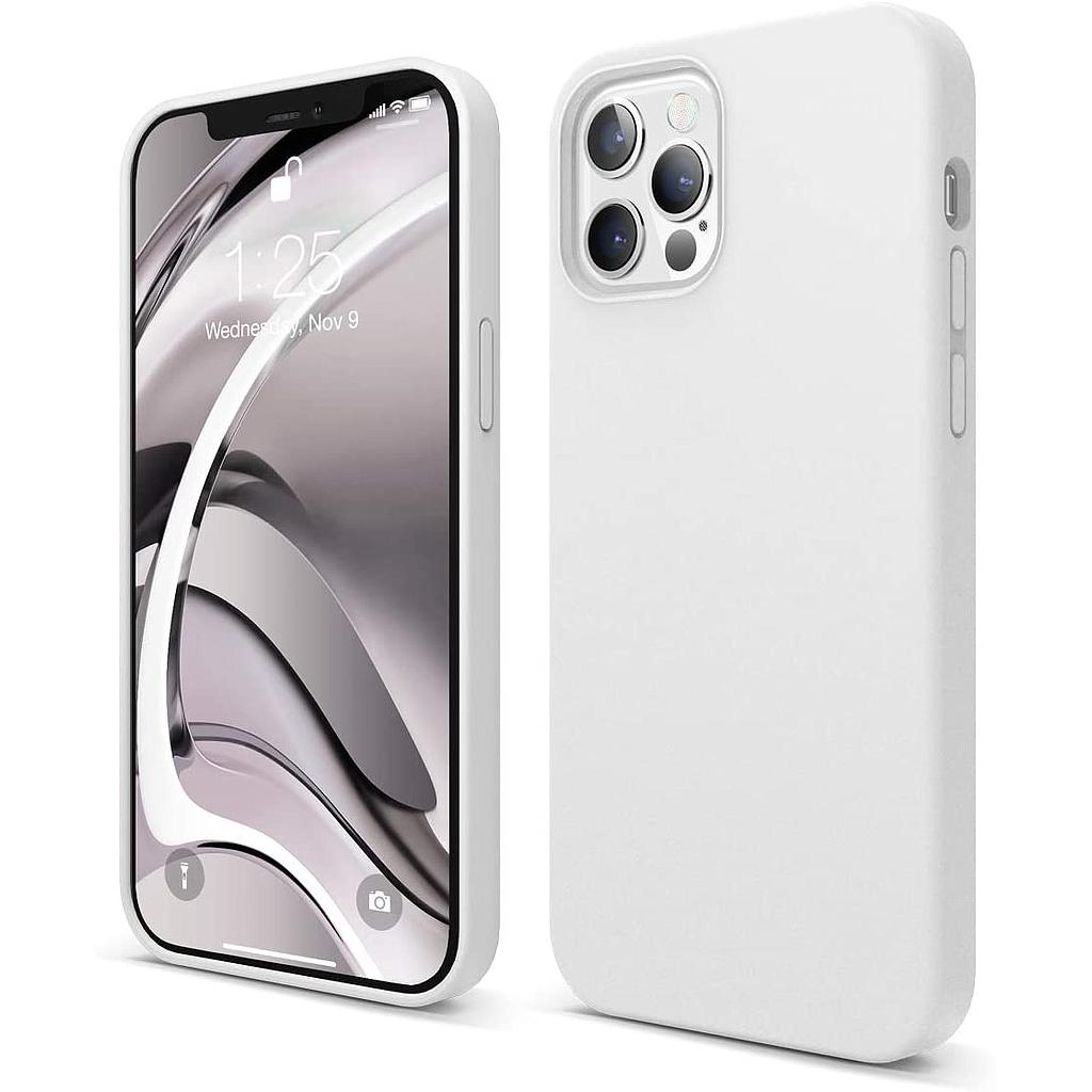 Elago iPhone 12 / iPhone 12 Pro Liquid Silicone Case - White
